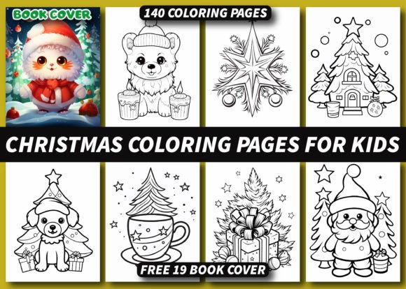 140 Christmas Coloring Pages for Kids: A Fun and Creative Resource for the Holiday Season