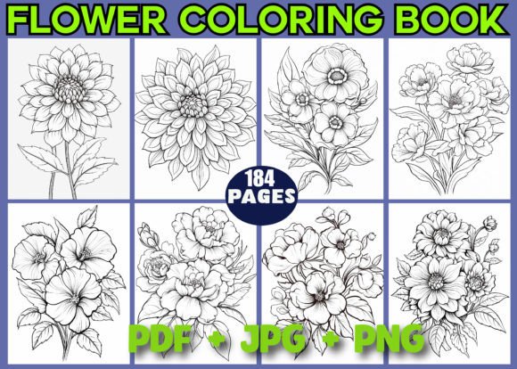184 Flowers Coloring Pages for Kids: A Strategic Tool for Creative and Business Growth