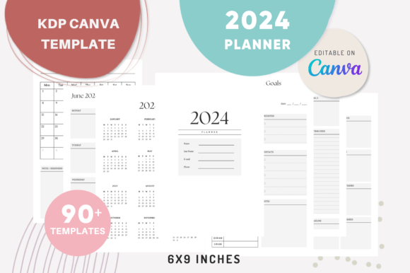 Canva 2024 Planner Templates for Productivity and Creativity