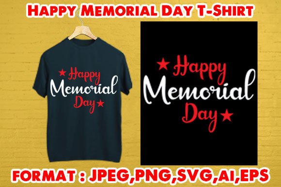 Happy Memorial Day T-Shirt